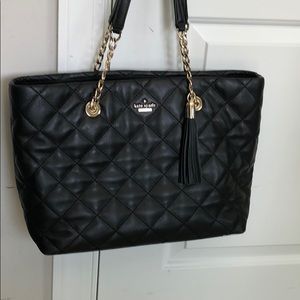 Kate Spade Black quilted purse